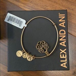 BRAND NEW gold Alex and Ani bracelet: path of life